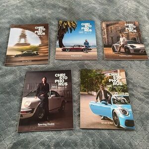 Christophorus Magazine Set with‎ Porsche Cars 5 set